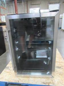 lot 185 image: Frigidaire 4.4 Cu. ft. 126-Can Beverage Center Refrigerator, EFMIS155, Stainless Steel - SLIGHTLY USED SCRATCH AND DENT. - WORKS