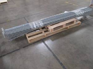 lot 207 image: 10 Tall Chain Link Fencing with posts.  Not sure on Length I would say approximately 8