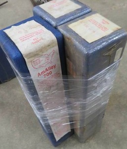 lot 11 image: 3 CONTAINERS OF AMALLOY 700 WELDING RODS
