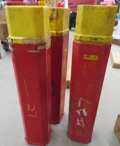 lot 21 image: 3 CONTAINERS OF ELECTRODE 27 WELDING RODS
