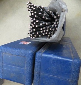 lot 25 image: 3 CONTAINERS OF AMALLOY 389 WELDING RODS
