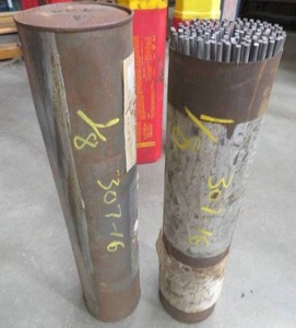 lot 28 image: 2 CONTAINERS 307-16 WELDING RODS