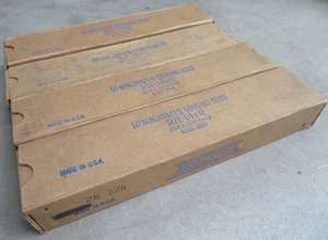 lot 45 image: 4 BOXES OF 50 NONJOINTED GOUGING RODS