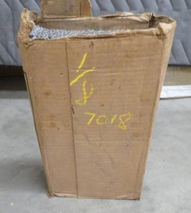 lot 48 image: BOX OF 7018 WELDING RODS