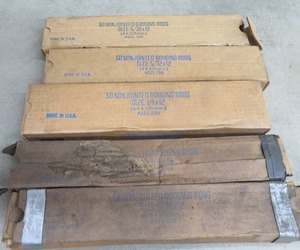 lot 50 image: 5 BOXES OF 50 NONJOINTED GOUGING RODS