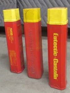 lot 67 image: 3 CONTAINERS OF MISC. WELDING RODS