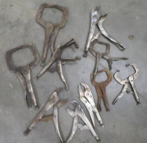 lot 77 image: MISC. SIZE VISE-GRIPS
