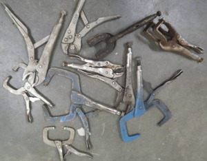 lot 78 image: MISC. SIZE VISE- GRIPS
