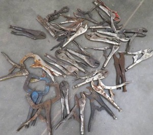 lot 80 image: MISC. SIZE VISE-GRIPS HUGE LOT