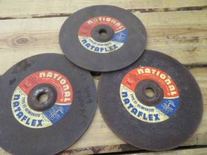 lot 177 image: 3 NATAFLEX GRINDING WHEELS