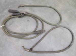 lot 196 image: STICK WELDER GROUND CABLES