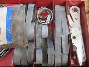 lot 211 image: PUNCH- LOK CLAMP-MASTER KIT AND BOX OF CLAMPS