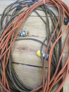 lot 220 image: 50 & 35 EXTENSION CORDS