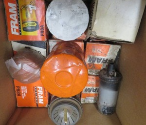 lot 225 image: BOX OF MISC. FILTERS