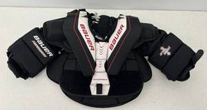 lot 115 image: Used Bauer Performance Goalie Protective Chest Plate Jr
