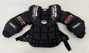 lot 123 image: Used Gravity Tec  Goalie Protective Chest Plate YTH