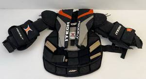 lot 127 image: Used Itech Prodigy 4.8 Goalie Protective Chest Plate Jr