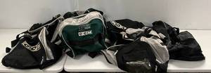 lot 145 image: Used Group Of Misc. Hockey Bags
