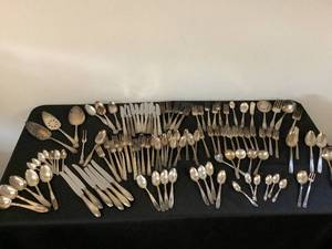 lot 1162 image: Silverware Lot