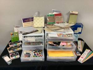 lot 1138 image: Greeting Card Making Kits