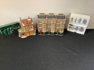 lot 1148 image: Dept 56 Hather Harness shop