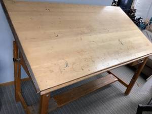 lot 1361 image: Drafting Table