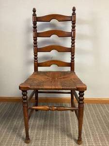 lot 1370 image: Antique Woven Chair