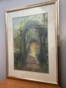 lot 1365 image: Garden Archway Print