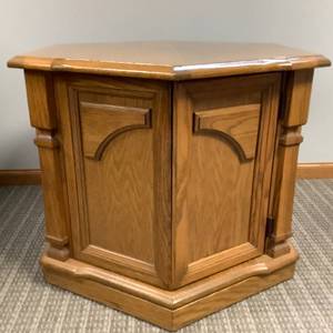 lot 1372 image: Hexagon Side Table