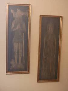 lot 60 image: Sir & lady Foxley Gilded Rubbings