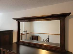 lot 51 image: Empire Bedroom Collection 10 Drawer Dresser Vanity  From Amish Furniture Direct