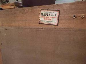 lot 141 image: Maple Hall Mirror