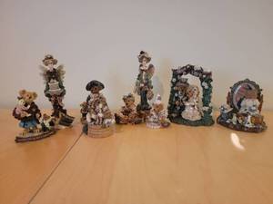 lot 43A image: Boyds Bears Ceramic Figurine Collection A