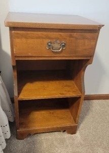 lot 93 image: Amazing Vintage Bedside Table