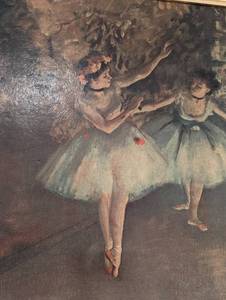 lot 41 image: Framed Vintage Degas Print