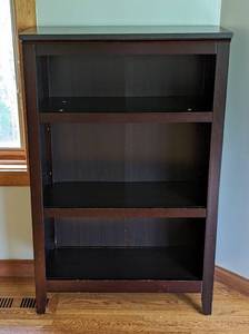 lot 51 image: Espresso Bookshelf