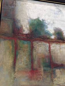 lot 75B image: Large Abstract Textured Painting