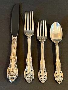 lot 17 image: Gorham Sterling Flatware Service for Six
