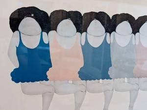 Pair of Borys Buzukij Chorus Line Prints