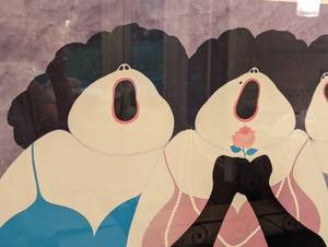Borys Buzkij When the Fat Ladies Sing Print