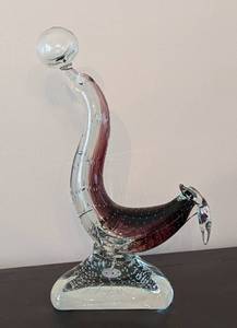Art Glass Seal Figurine