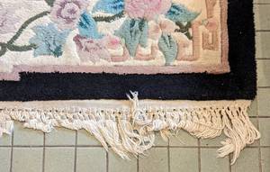 Vintage Wool Accent Rug
