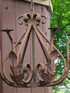 Vintage Iron Chandelier