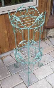 Tiered Metal Plant Stand