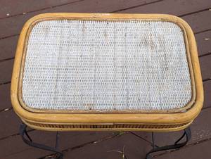 Rattan Side Table