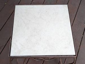 Tile Topped Accent Table