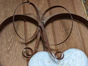 Iron Heart Wall Hanging