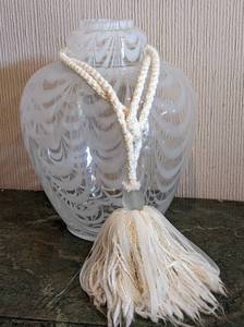 Large Swirled Art Glass Vase