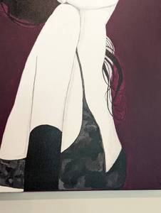 Lovely Lady Canvas Painting