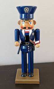 Police Officer Nutcracker